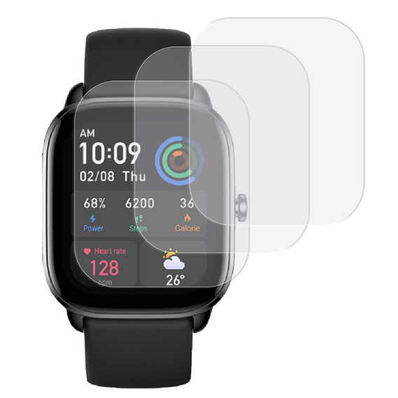 3x ERBORD Hydrogel Foil pentru Amazfit GTS 4 Mini
