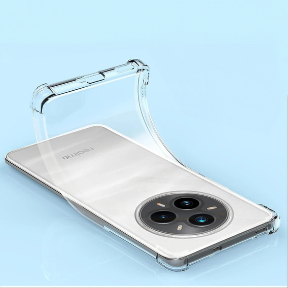 Huse pentru Realme 14 Pro+ 5G, Dropproof, transparentă