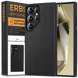 Husă pentru Samsung Galaxy S24 Ultra, ERBORD KevlarGuard, negru