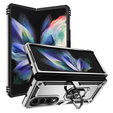 Husă blindată pentru Samsung Galaxy Z Fold 4 5G, Nox Case Ring, de argint