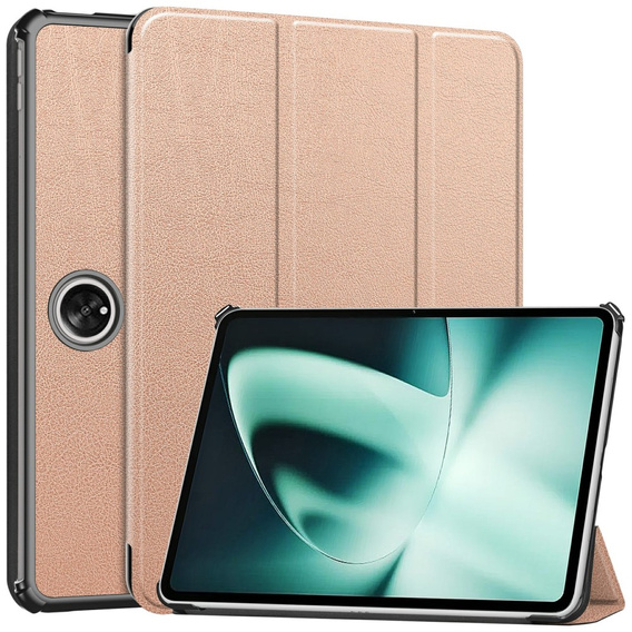Husă pentru OnePlus Pad, Smartcase, roz rose gold