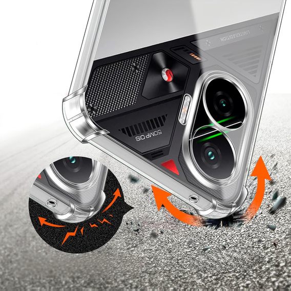 Huse pentru Xiaomi Poco F7, Dropproof, transparentă