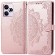 Cu clapetă pentru Xiaomi Redmi 13, Mandala, roz