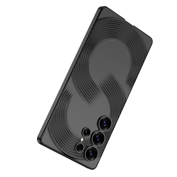 Huse pentru Samsung Galaxy S25 Ultra, GKK Leather, negru