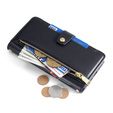 Cu clapetă pentru Oppo Reno 11F 5G, Wallet Zipper Pocket, negru
