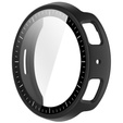 Husă 2-în-1 + sticlă temperată pentru Amazfit Active Max, negru