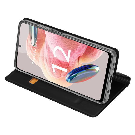 Dux Ducis Huse pentru Xiaomi Redmi Note 12 4G, Skinpro, negru