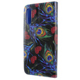 Cu clapetă pentru Xiaomi Mi 9 SE, Wallet, Peacock