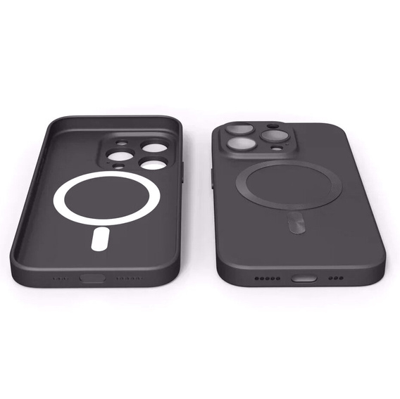 Husă pentru iPhone 16 Pro Max, ColorMag, pentru MagSafe, gri