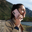 Husă blindată pentru Samsung Galaxy A15, Dexnor Full Body (Two Frames), roz