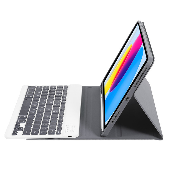 Carcasă + tastatură iPad 10.9 2022 10 Gen, Pen Slot, violet