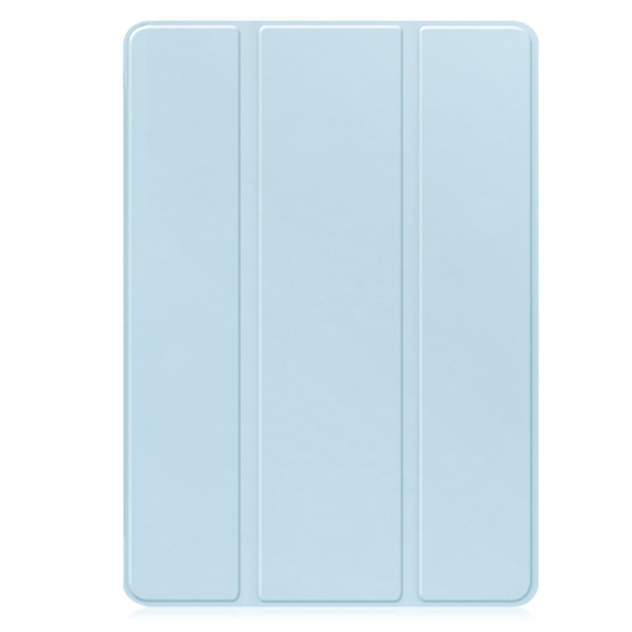 Husă pentru Samsung Galaxy Tab S10 FE+ Plus, Smartcase cu spațiu pentru stylus, albastru