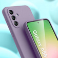 Husa pentru Samsung Galaxy A56 5G, Silicone Lite, violet