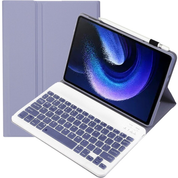 Carcasă + tastatură Xiaomi Pad 6/6 Pro, violet