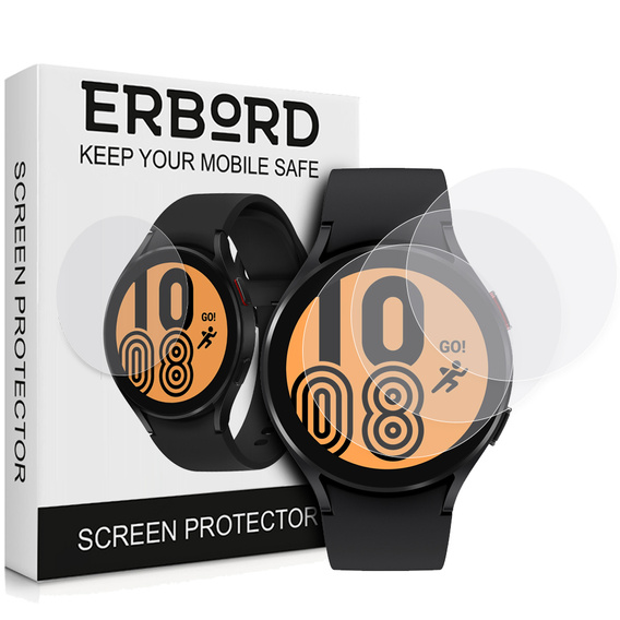 3x ERBORD Hydrogel Foil pentru Samsung Galaxy Watch 4 44mm