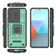 Husă pentru Xiaomi Redmi Note 13 Pro 5G, KickStand Camera Lens, verde