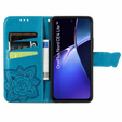 Cu clapetă pentru OnePlus Nord CE4 Lite, Butterfly, albastru