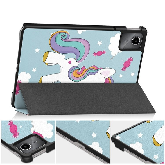 Husă pentru Lenovo Tab M11, Smartcase, unicorn