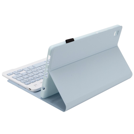Carcasă + tastatură Samsung Galaxy Tab A7 Lite 8.7 T220 / 225, albastru