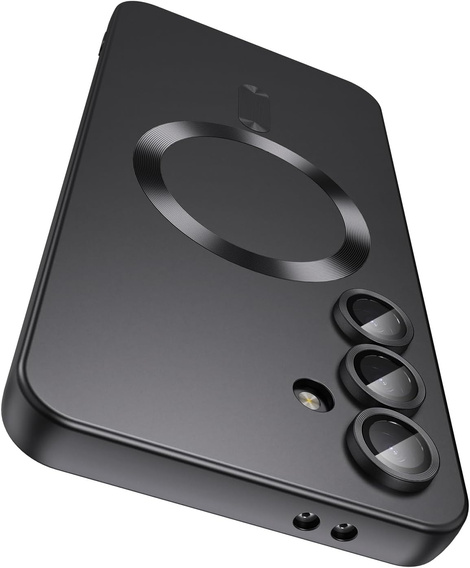 Husă pentru Samsung Galaxy S25 FE, ColorMag, pentru MagSafe, negru