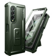 Husă blindată pentru Samsung Galaxy Z Fold 3 5G, Dexnor Full Body, verde