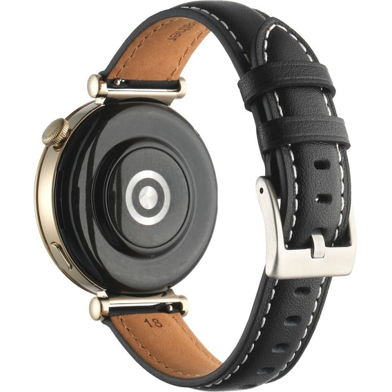 Curea din piele naturală pentru ceasuri cu lățime de prindere de 18 mm