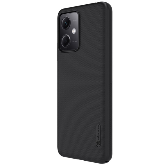 Carcasă NILLKIN pentru Xiaomi Redmi Note 12 5G / POCO X5 5G, Super Frosted Shield Case, negru