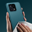 Husă din piele pentru Xiaomi 13, leather hybrid, verde