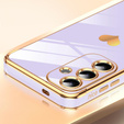 Huse pentru Samsung Galaxy S25 FE, Electro heart, violet