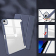 Husă pentru iPad Air 13" 2025/2024 (7/6 gen.), Smartcase Hybrid, cu spațiu pentru stylus, violet