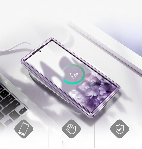 Huse pentru Samsung Galaxy S23 Ultra, Suritch Full Body, violet