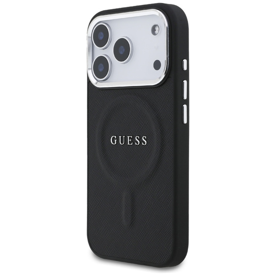 Husă de protecție GUESS Classic Logo pentru MagSafe pentru iPhone 17 Pro