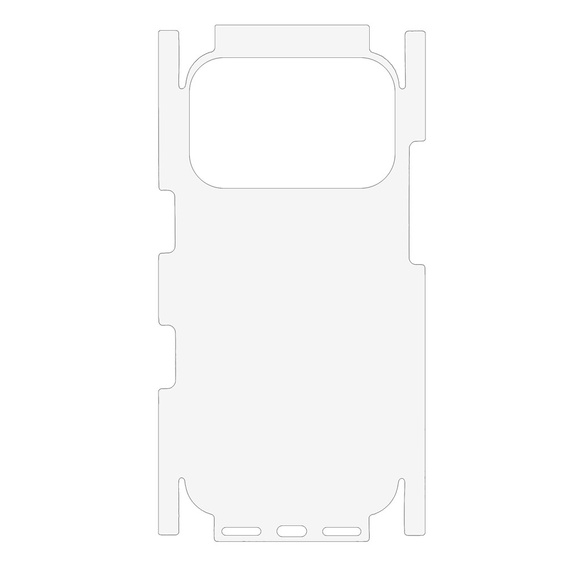 Folie de protecție pentru spatele iPhone 17 Pro