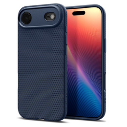 Carcasă Spigen Liquid Air pentru iPhone Air, albastru marin