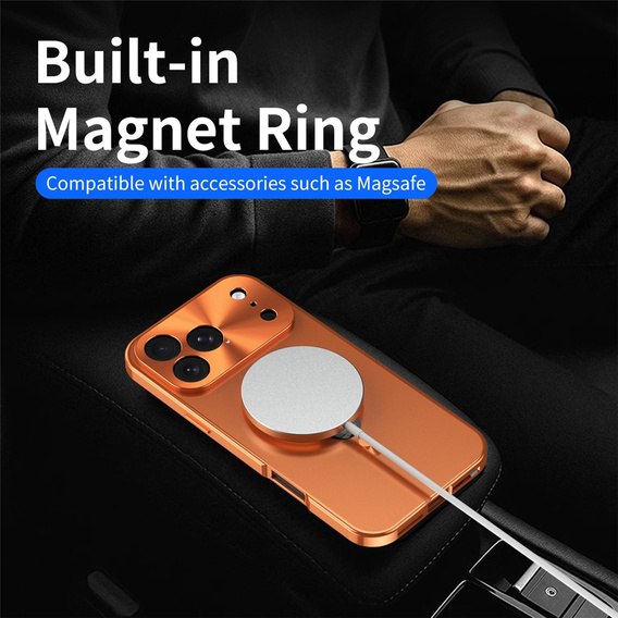 Husă cu geam intim, cu MagSafe pentru iPhone 17 Pro