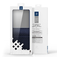 Husă Dux Ducis pentru Samsung Galaxy Z Flip7 5G, Bril, albastru
