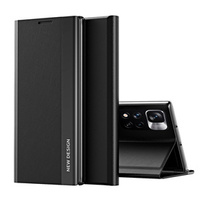 Cu clapetă pentru Xiaomi Poco M4 Pro 5G / Redmi Note 11S 5G, Side Magnetic, negru