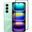 Sticlă călită 3D pentru Infinix Hot 50 4G, cadru negru