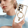Huse pentru Samsung Galaxy S23 Ultra, MagSafe Hybrid, de aur