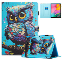 Husă pentru Samsung Galaxy Tab A7 Lite, cu clapetă, owl