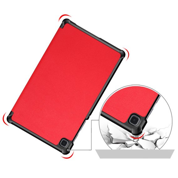Husă pentru Samsung Galaxy Tab A7 Lite 8.7 T220 / T225, Smartcase, roșu