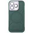 Husă pentru iPhone 15 Pro, ERBORD Armor Mag, verde