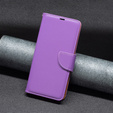 Cu clapetă pentru Samsung Galaxy A34 5G, Wallet Litchi Magnet, violet