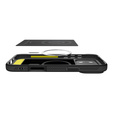 Carcasă Spigen Rugged Armor MagSafe pentru iPhone 17 Pro Max, negru mat