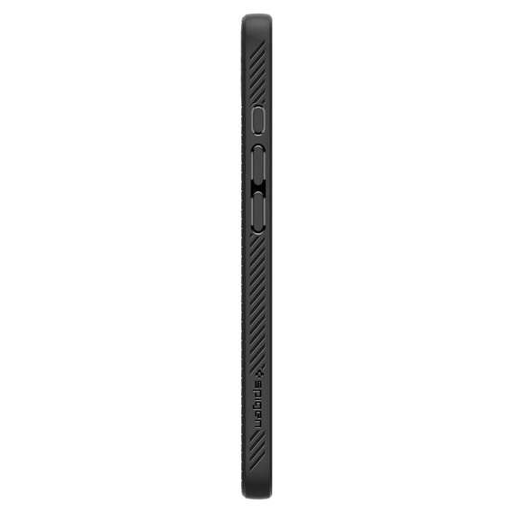 Carcasa Spigen pentru iPhone 16E, Liquid Air, negru + 9H Tempered Glass
