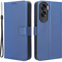 Cu clapetă pentru Honor 90 Lite 5G, Wallet Smart Magnet, albastru