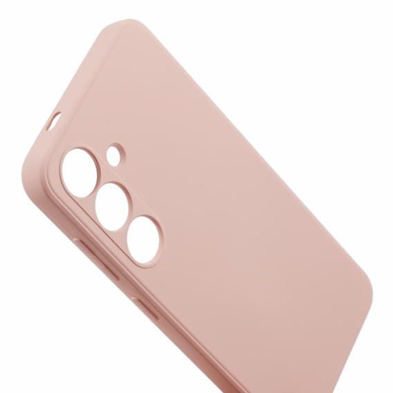 Husa pentru Samsung Galaxy S24+ Plus, Silicone Lite, roz
