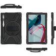 Husa blindată pentru Lenovo Tab P11 Pro Gen 2 TB132FU TB132XU 11.2", carcasă de protecție 360 cu slot pentru stylus, negru