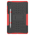 Huse pentru Samsung Galaxy Tab S6 Lite, Tire Armor, roșu