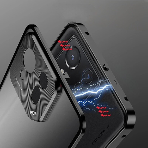 Carcasă pentru ASUS ROG Phone 8 Pro, Frame Case, negru